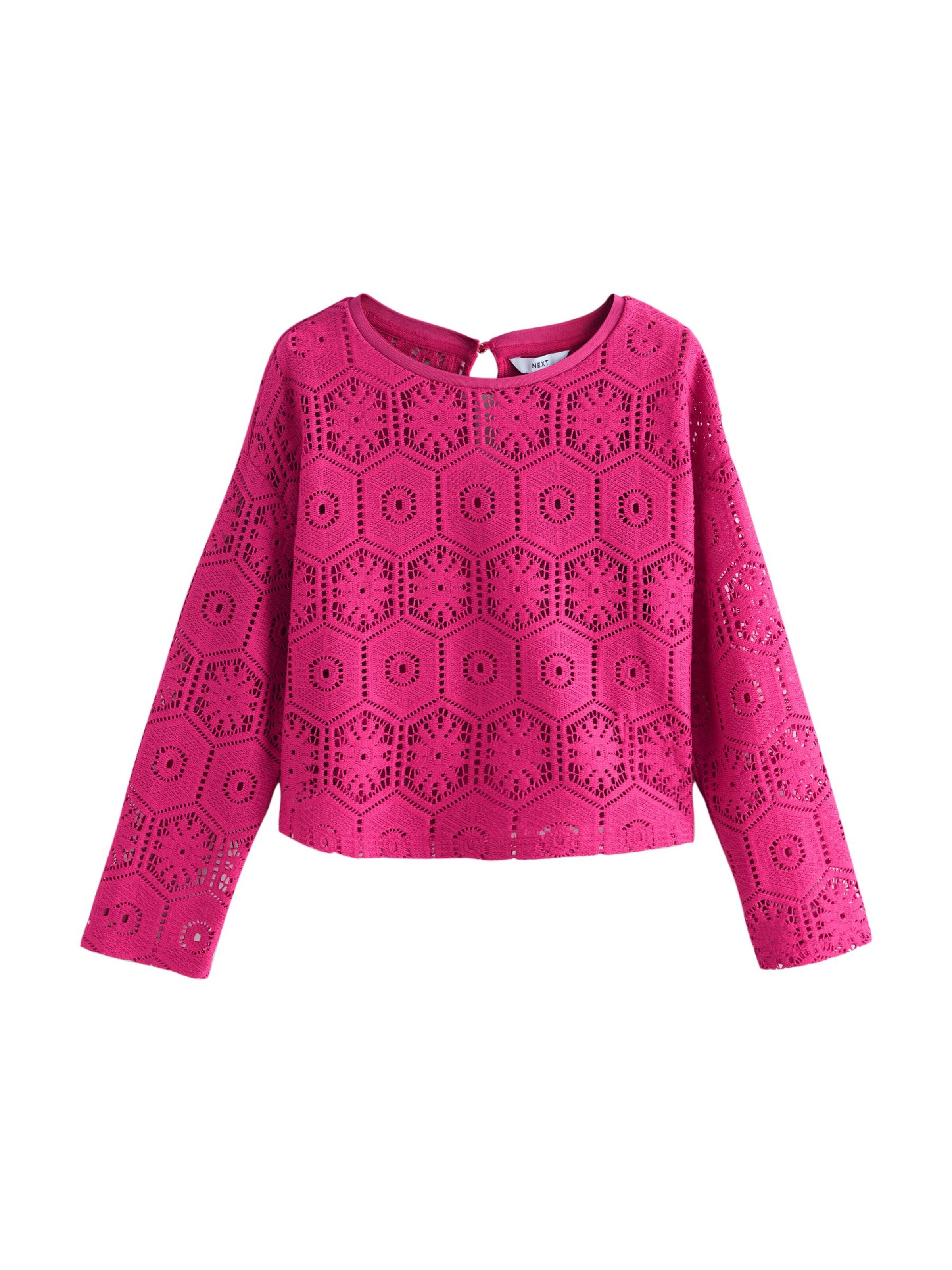 Next Sweater in Pink: front