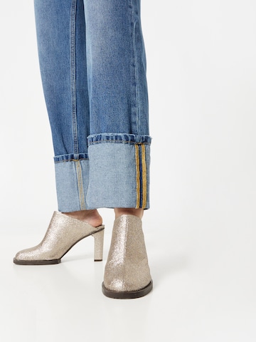 Warehouse Regular Jeans in Blau