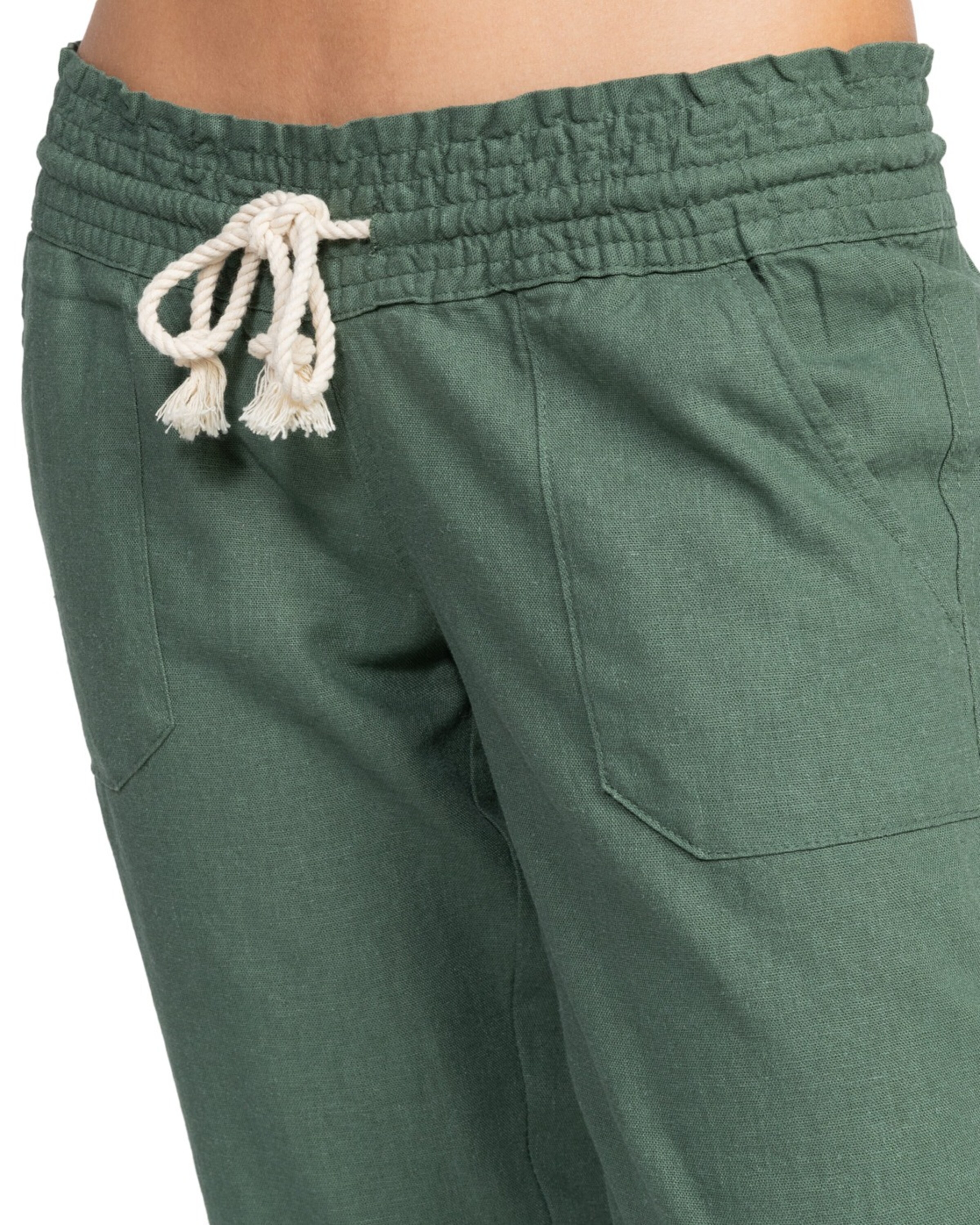 évasé Pantalon 'Oceanside' ROXY en vert