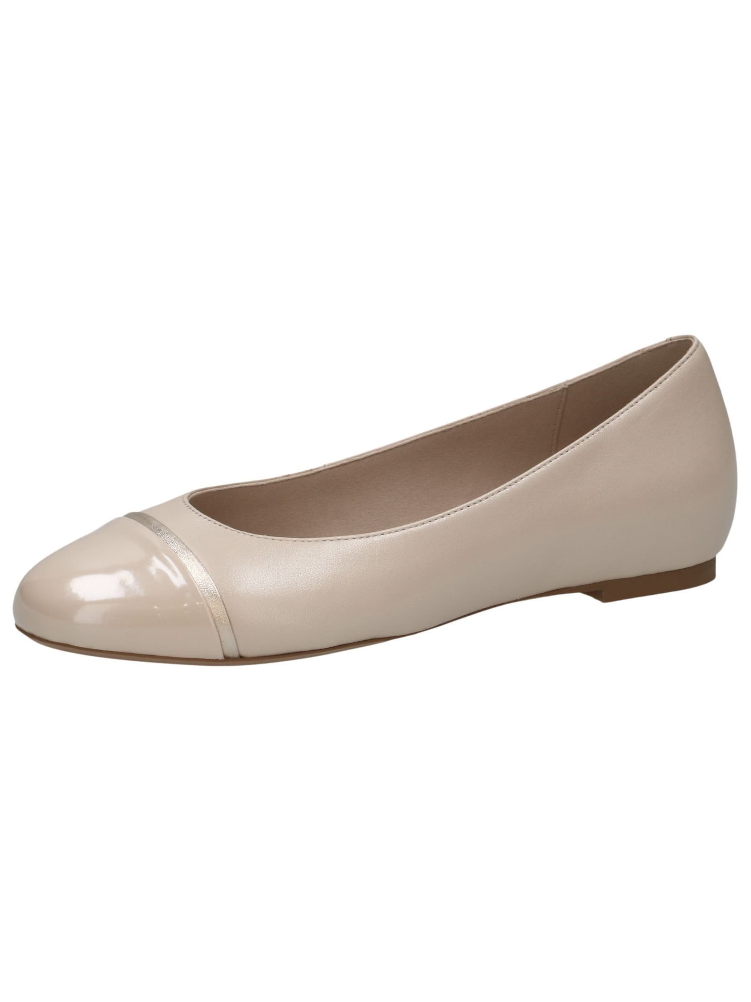 Ballerina di CAPRICE in beige: frontale