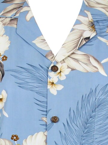 Pacific Legend Regular Fit Hemd 'Enzian'‌‌‌‌‌‌‌‌ in Blau