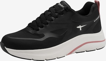 Baskets basses Tamaris en noir : devant
