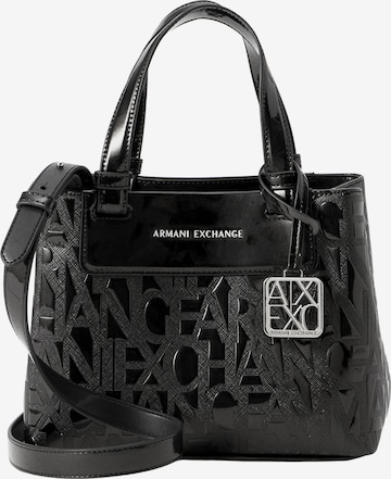ARMANI EXCHANGE Käsilaukku 'LIZ' värissä musta: etupuoli