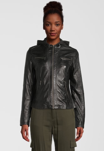 Veste mi-saison H.I.S en noir : devant