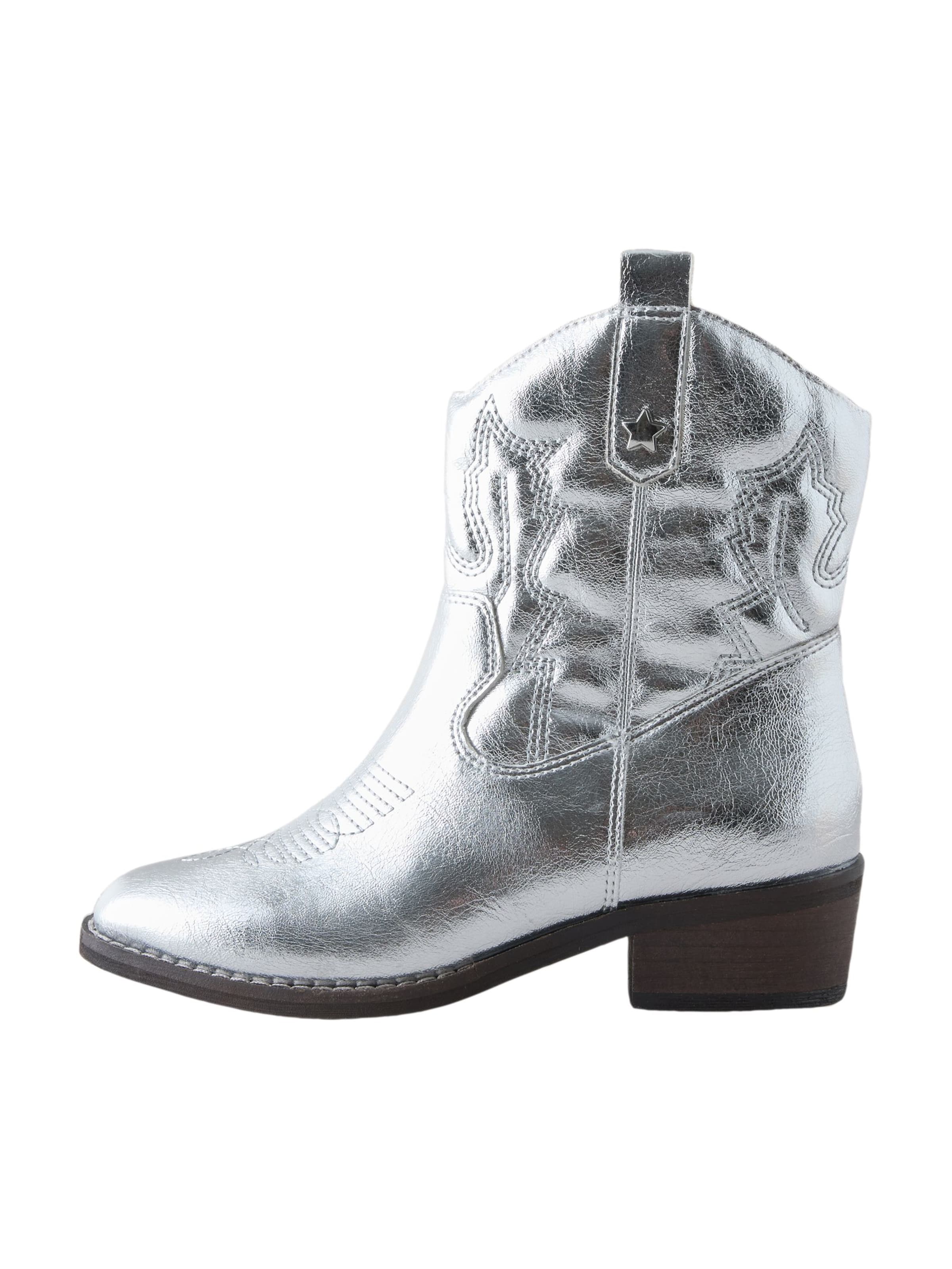 Next - Botas en plata: frente