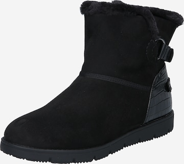 melns TOM TAILOR Sniega apavi: no priekšpuses