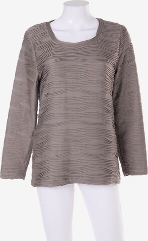 UNBEKANNT Longsleeve-Shirt L in Braun: predná strana