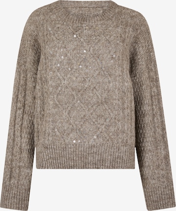 Pull-over Apricot en marron : devant