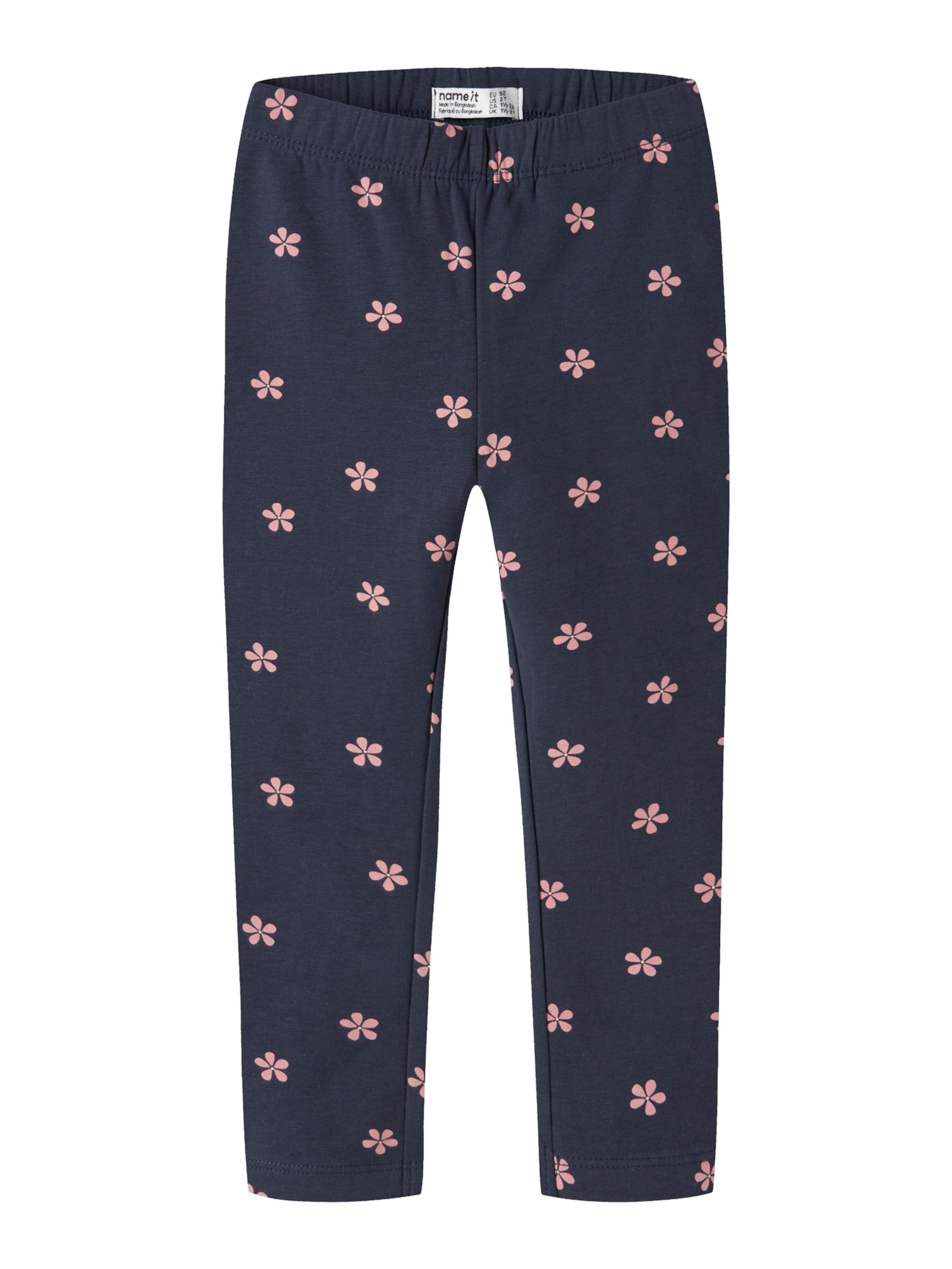 Skinny Leggings 'NMFDAVINA' de la NAME IT pe albastru: față