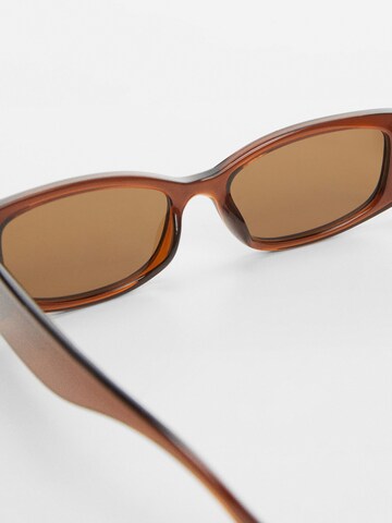 Lunettes de soleil MANGO en marron