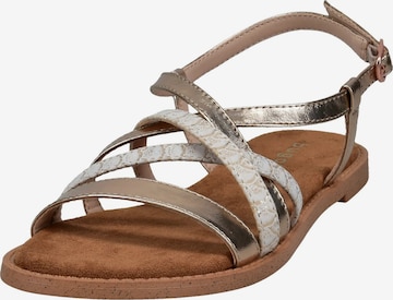 rožinė bugatti Basutės su dirželiais: priekis