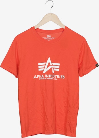 ALPHA INDUSTRIES Shirt in M in Red: front