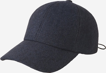 Hatland Cap 'Waban' in Blau: Vorderseite