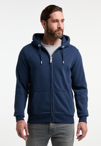 DreiMaster Maritim Sweat jacket 'Kilata' in Blue: front