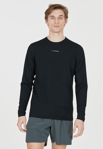 Virtus Performance Shirt 'Besto' in Black: front