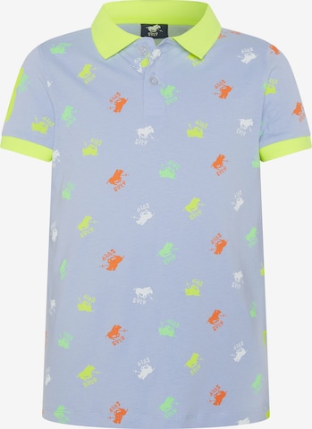 Polo Sylt Shirt in Blue: front