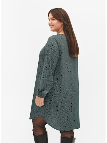 Robe 'Caanni' Zizzi en vert