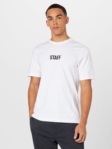 ADIDAS GOLF Funkční tričko – bílá: přední strana