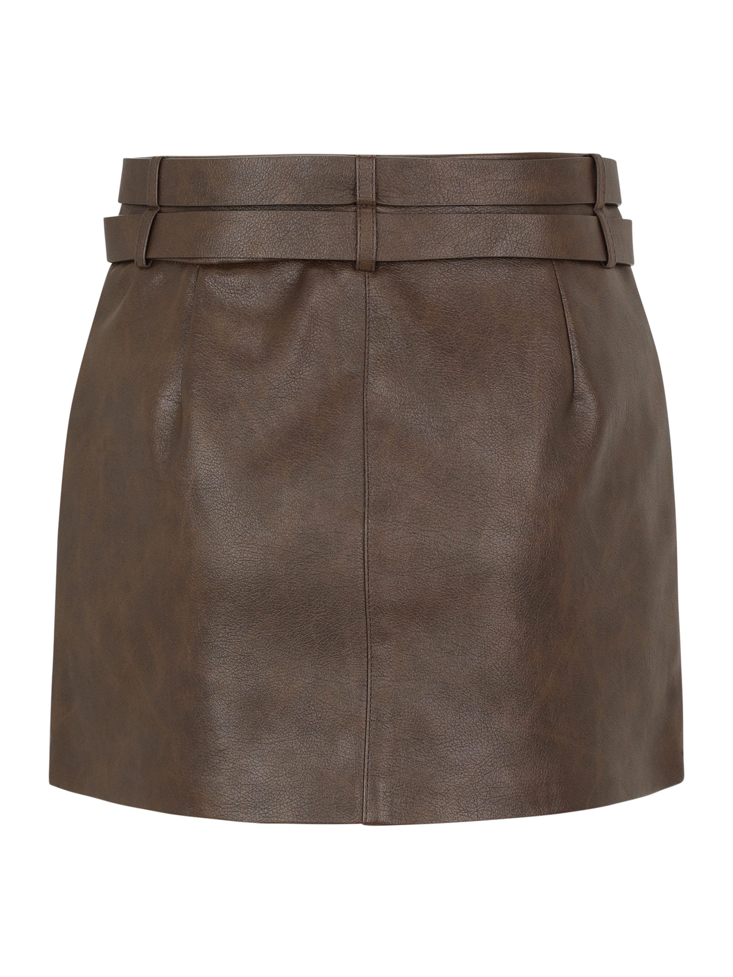 Only Petite Skirt 'ONLJASMIN' in Brown