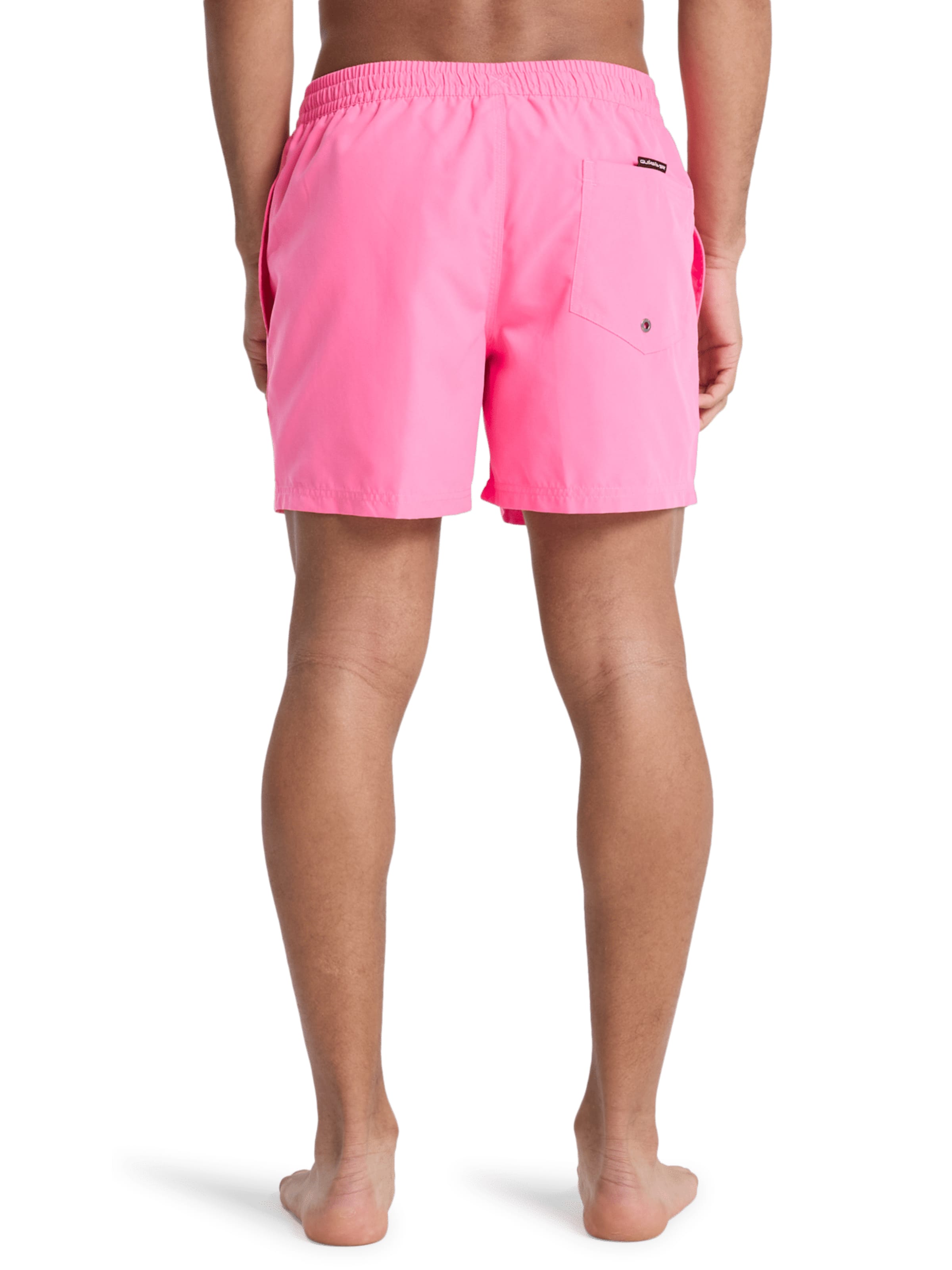 QUIKSILVER Regular Board Shorts 'Everyday Solid Volley 15' in Pink