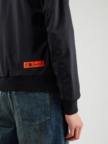 INDICODE JEANS Демисезонная куртка 'Eskild' в Черный