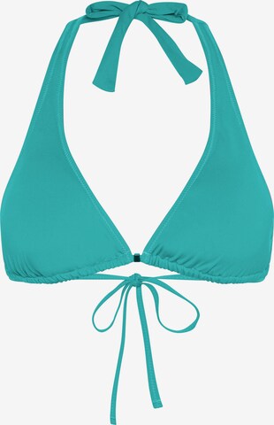 CHIEMSEE Triangle Bikini Top 'Luela' in Blue: front