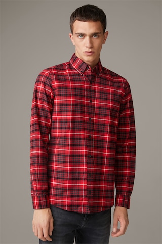 STRELLSON Regular fit Overhemd ' Core ' in Rood: voorkant