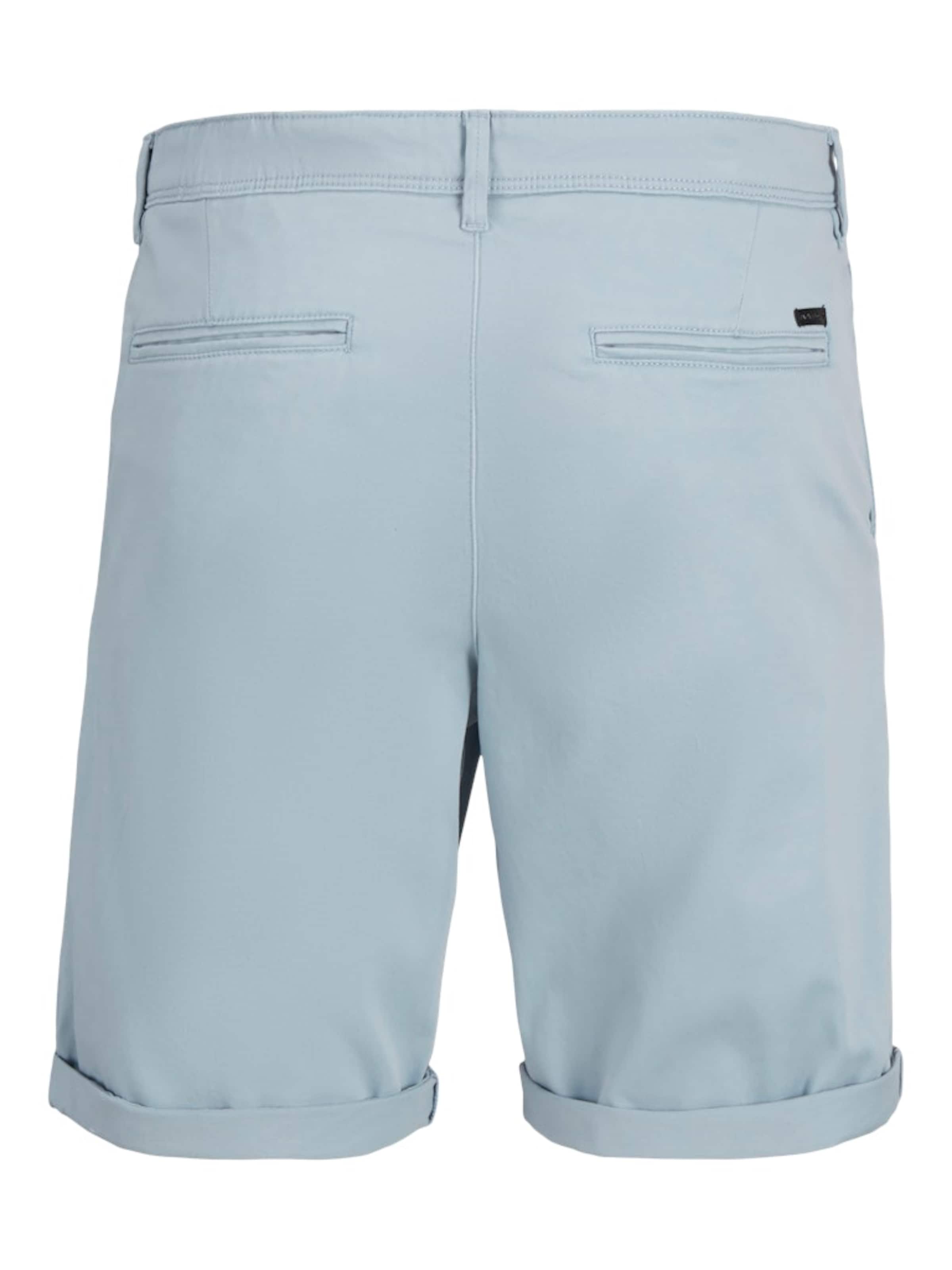 JACK & JONES Regular Chino Pants 'JJIBOWIE' in Blue
