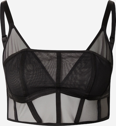 Hunkemöller Corsage 'Boo' en noir, Vue avec produit