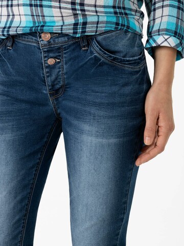 TIMEZONE Slimfit Jeans 'Nali' in Blau