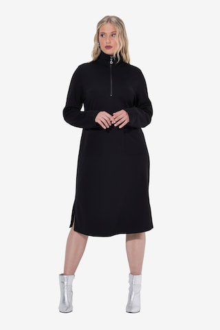 juoda Ulla Popken Suknelė: priekis