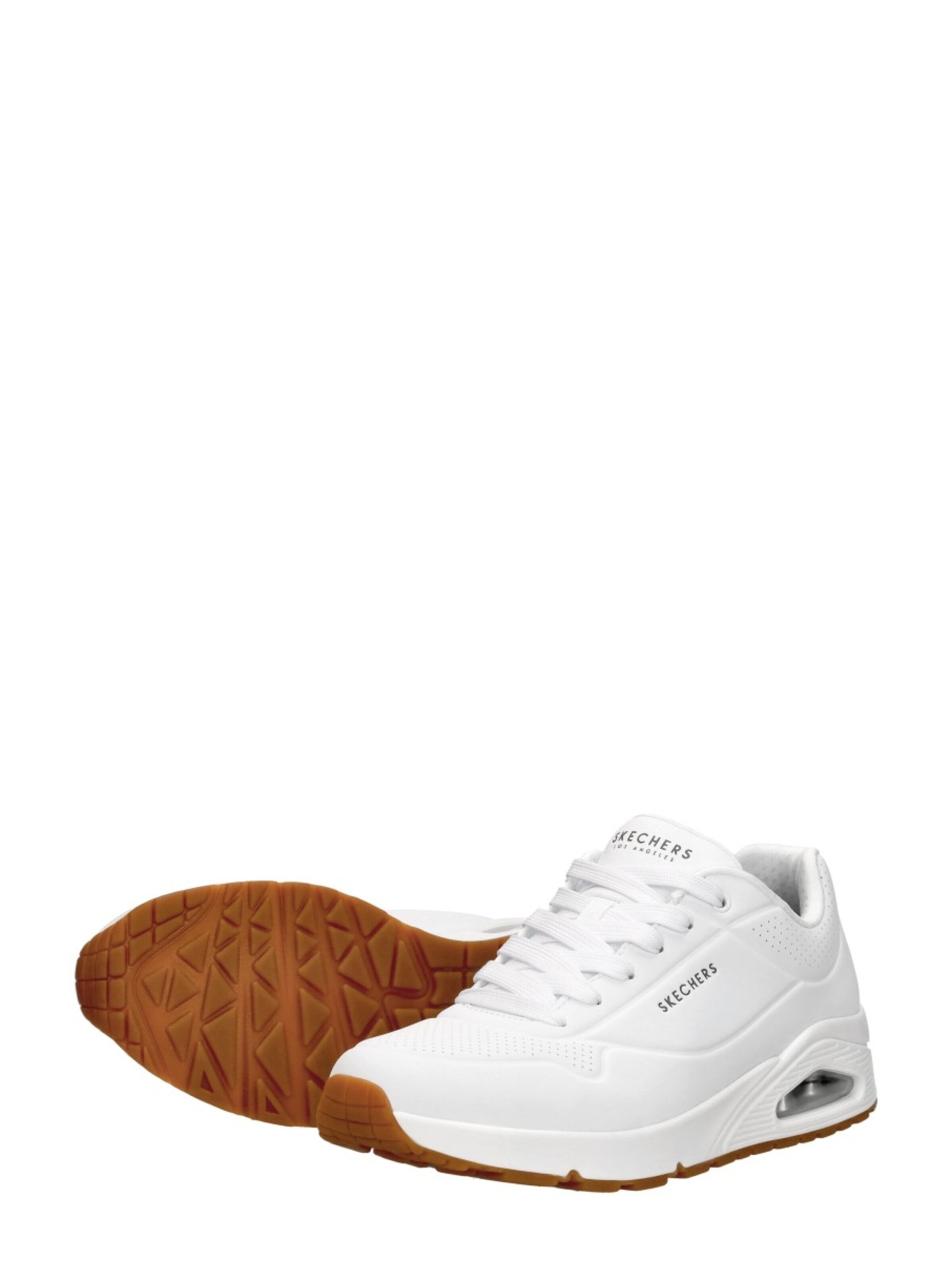 SKECHERS Sneakers laag 'Uno - Stand On Air' in Wit