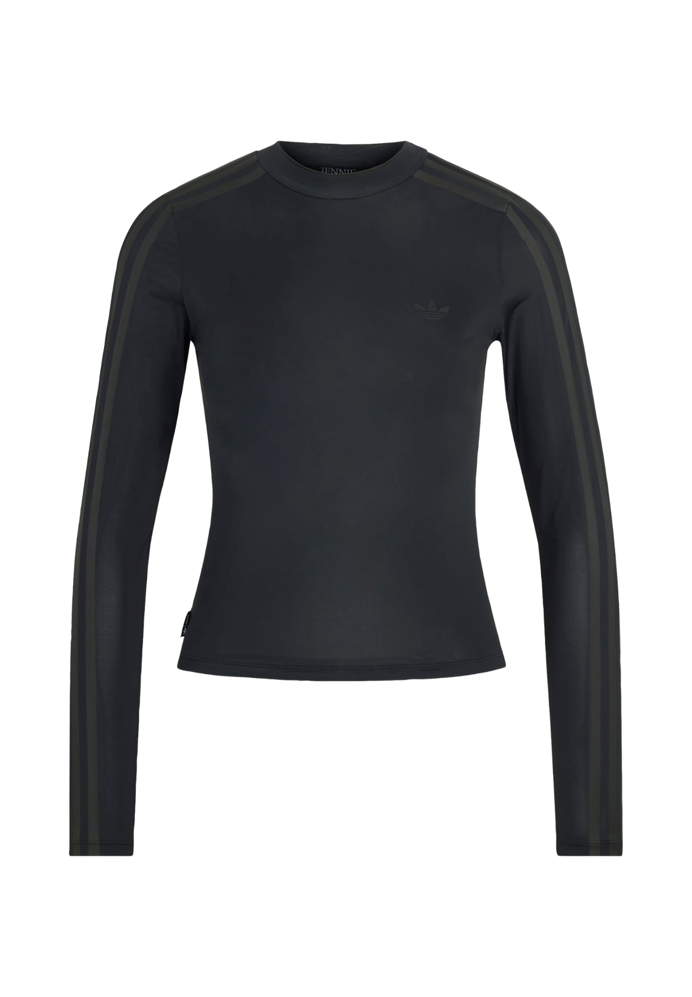 Tricou 'Adiluna Season 2 x Jennie' pe XS ADIDAS ORIGINALS pe gri metalic / negru, Vizualizare produs