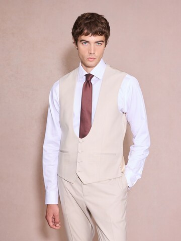Gilet da completo di Next in beige: frontale