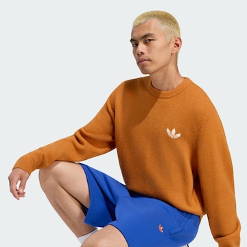 Pullover 'Trefoils Essentials' di ADIDAS ORIGINALS in marrone