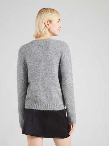 Monki Knit cardigan in Grey
