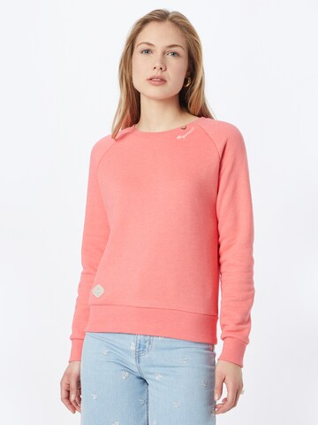 Ragwear Sweatshirt 'JOHANKA' in Oranje: voorkant