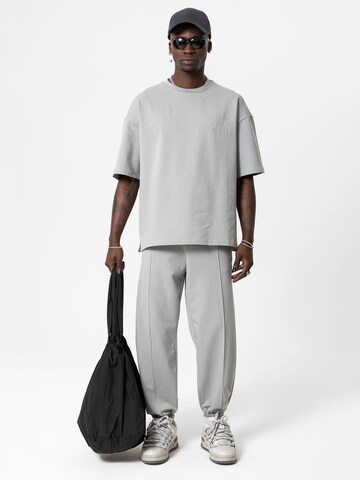 VAMOS CLO Loose fit Pants 'Oise' in Grey