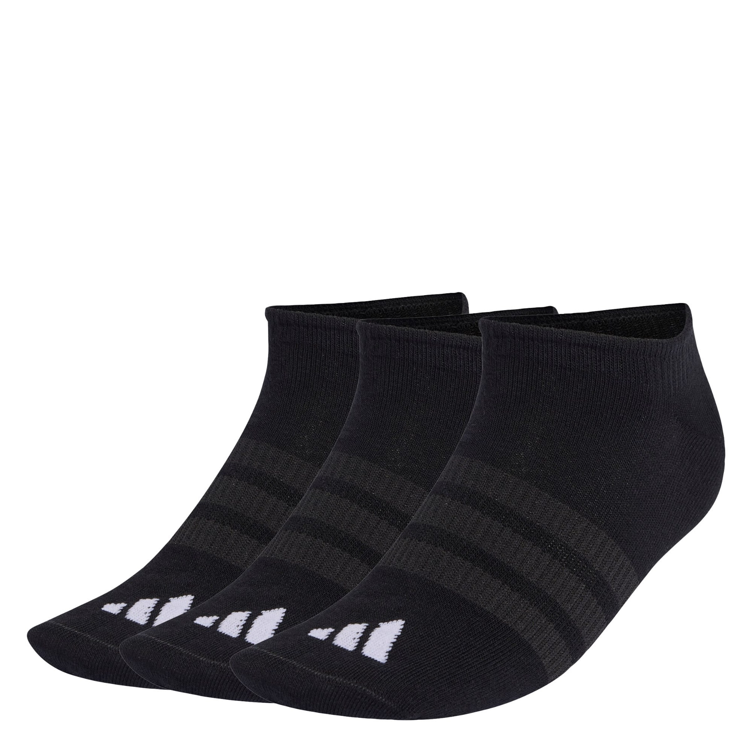 ADIDAS PERFORMANCE Sports socks 'Thin&Light' in Grey / Black / White, Item view