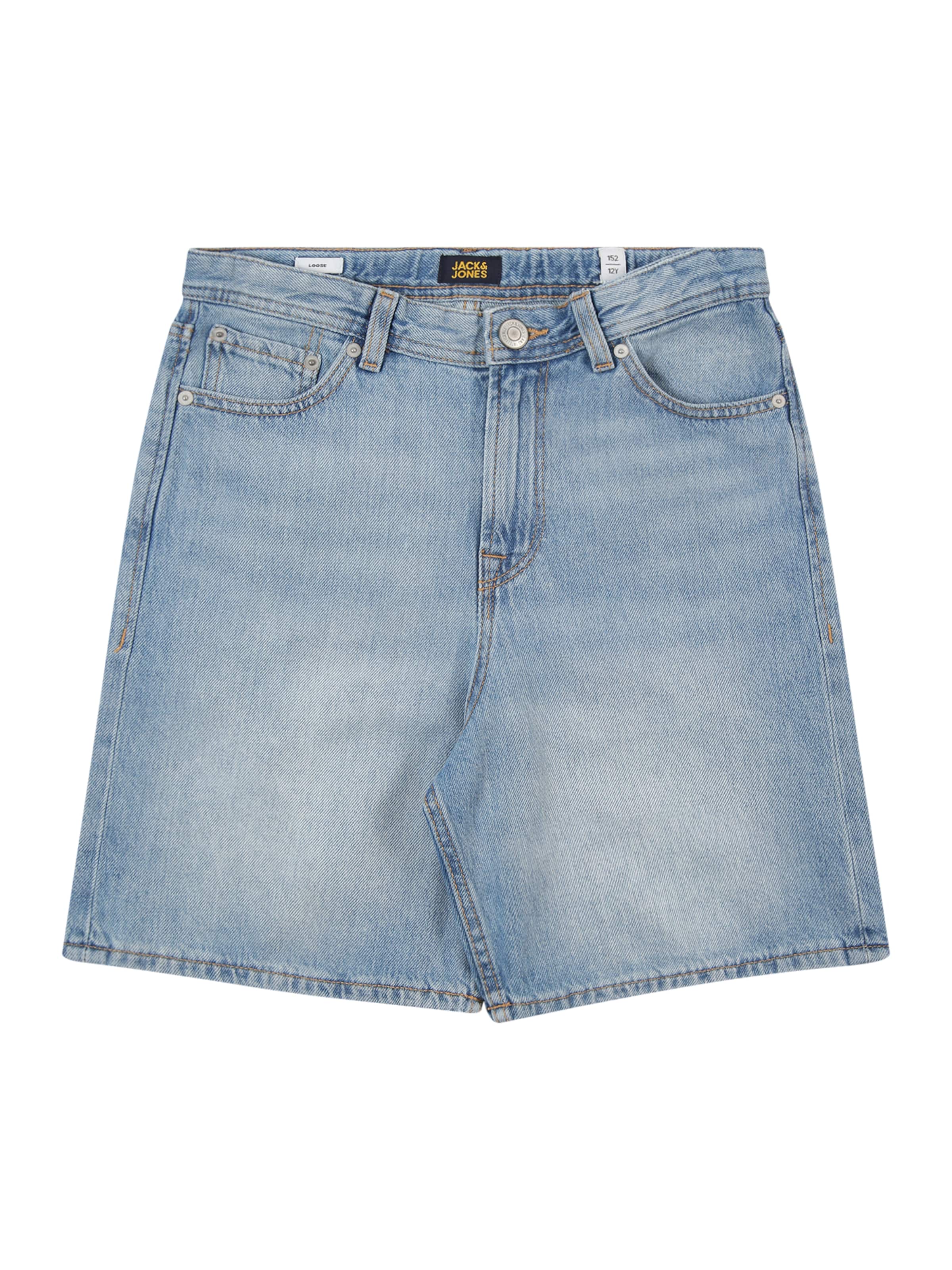 Jack & Jones Junior Voľný strih Džínsy 'JJITony' - Modrá: predná strana