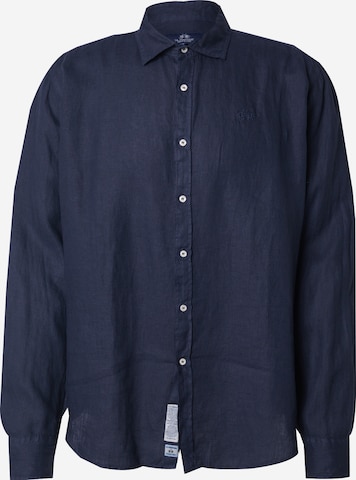 La Martina Hemd in Blau: Vorderseite