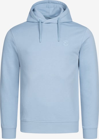 INDICODE JEANS Sweatshirt 'Simpson' in Blauw: voorkant