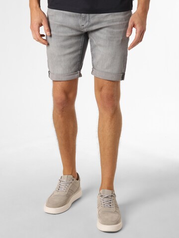 G-Star RAW Slimfit Shorts in Grau: predná strana