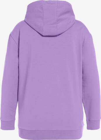 Sweat-shirt Ulla Popken en violet