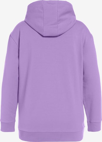 Sweat-shirt Ulla Popken en violet