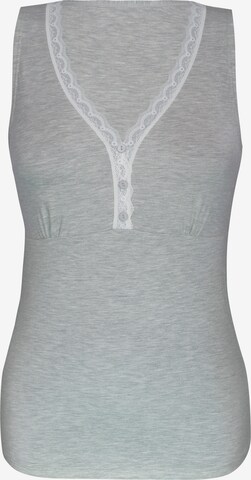 Maillot de corps 'NEW HEATHERY' sassa en gris : devant