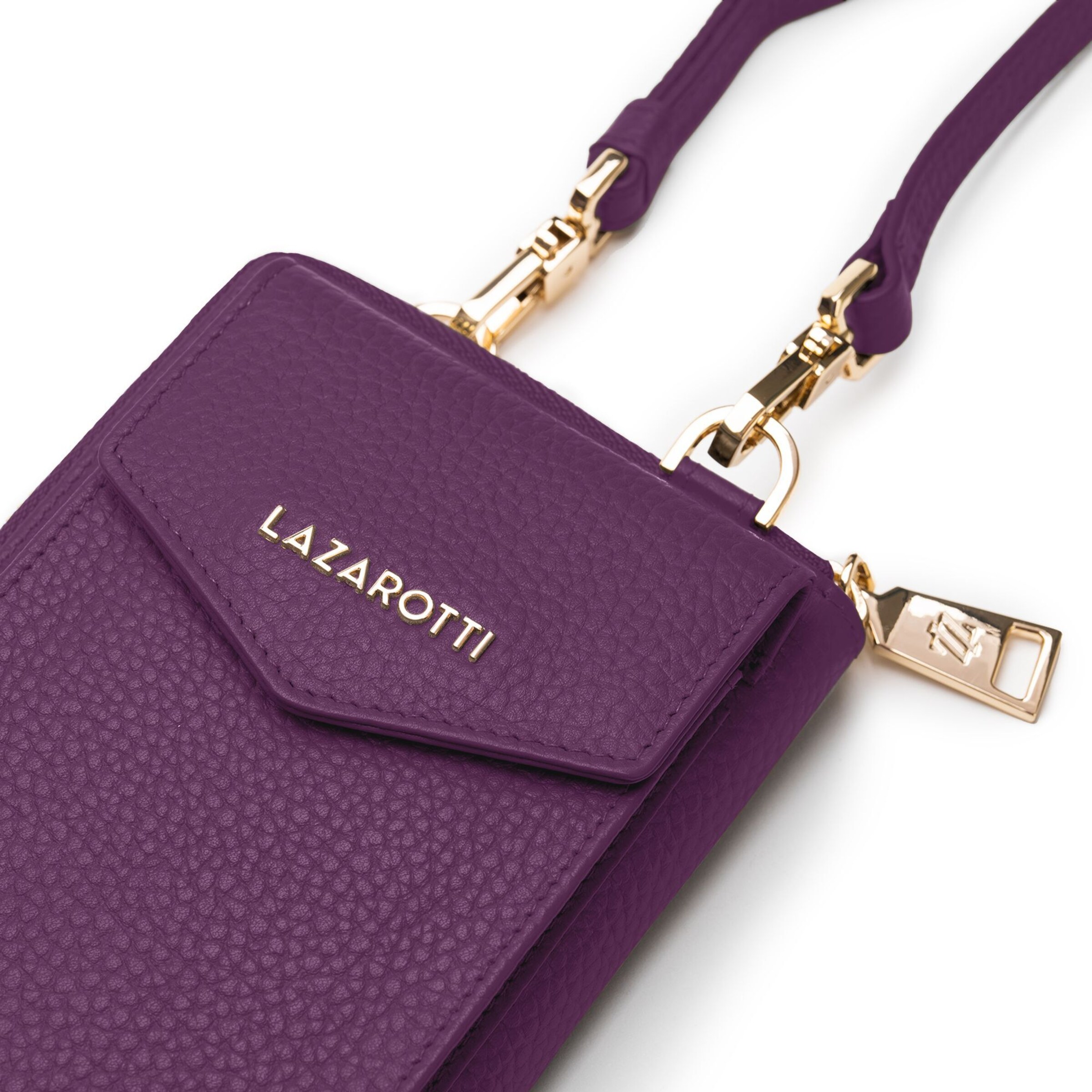 Lazarotti Crossbody bag 'Bologna' in Purple