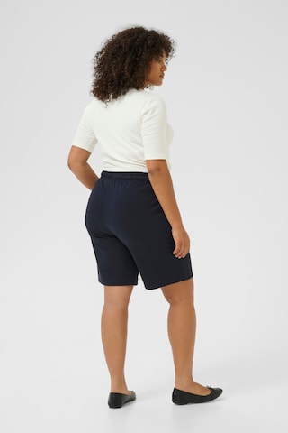 KAFFE CURVE Regular Trousers 'Ann' in Blue