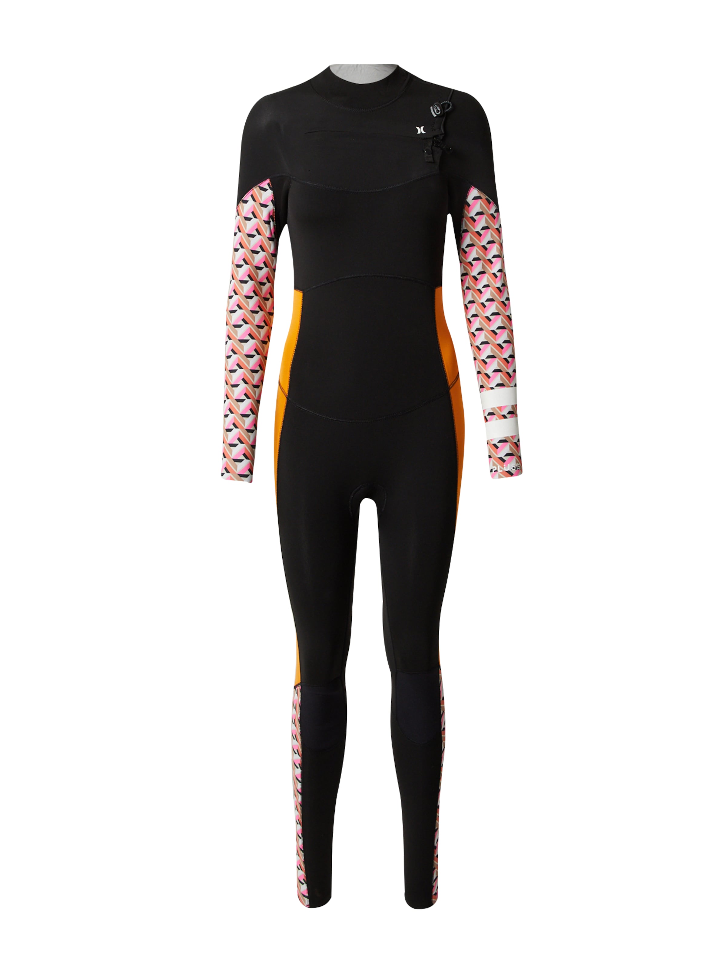 Combinaison en néoprène Hurley en noir : devant