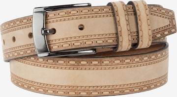 BA98 Belt in Beige: front